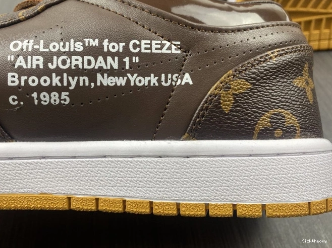 Kicktheory AJ1 Off-Louis OW Jordan x 1 LOW Air 0822